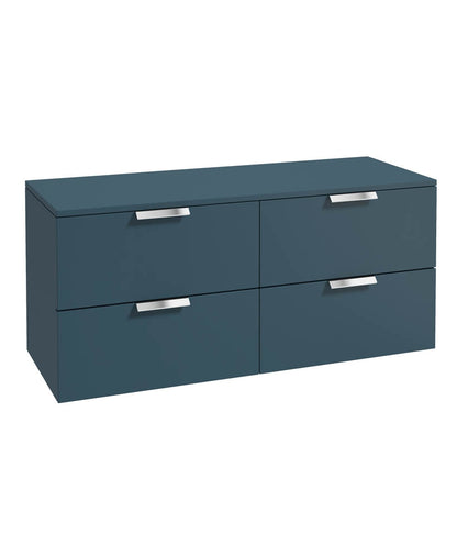 STOCKHOLM Wall Hung Four Drawer Countertop Vanity Unit