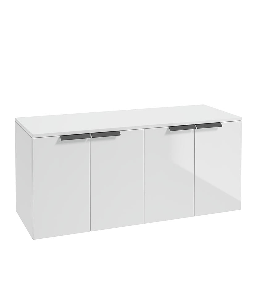 STOCKHOLM Wall Hung Four Door Countertop Vanity Unit