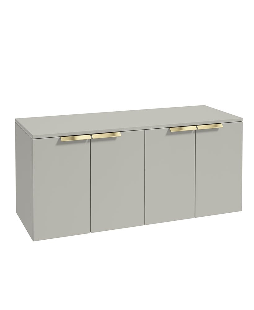 STOCKHOLM Wall Hung Four Door Countertop Vanity Unit