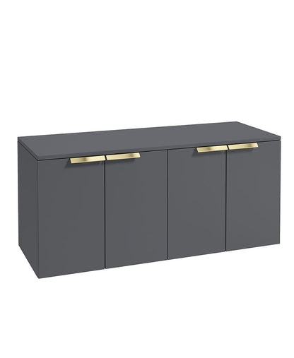 STOCKHOLM Wall Hung Four Door Countertop Vanity Unit