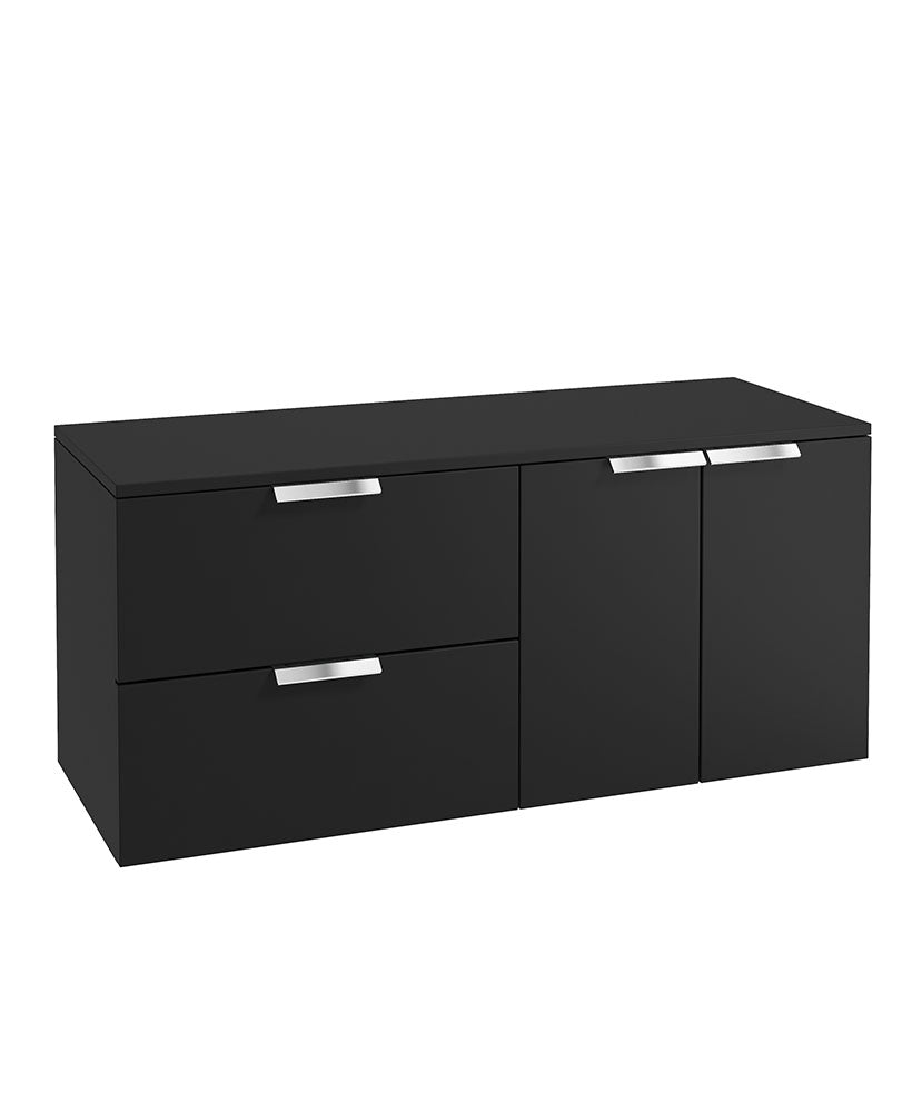 STOCKHOLM Wall Hung Two Drawer/Two Door Countertop Vanity Unit