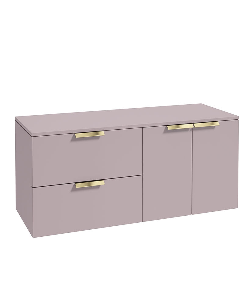 STOCKHOLM Wall Hung Two Drawer/Two Door Countertop Vanity Unit