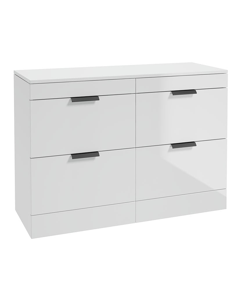 STOCKHOLM Wall Hung Four Drawer Countertop Vanity Unit