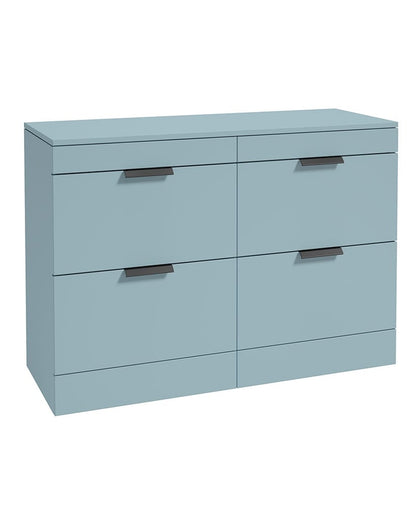 STOCKHOLM Wall Hung Four Drawer Countertop Vanity Unit