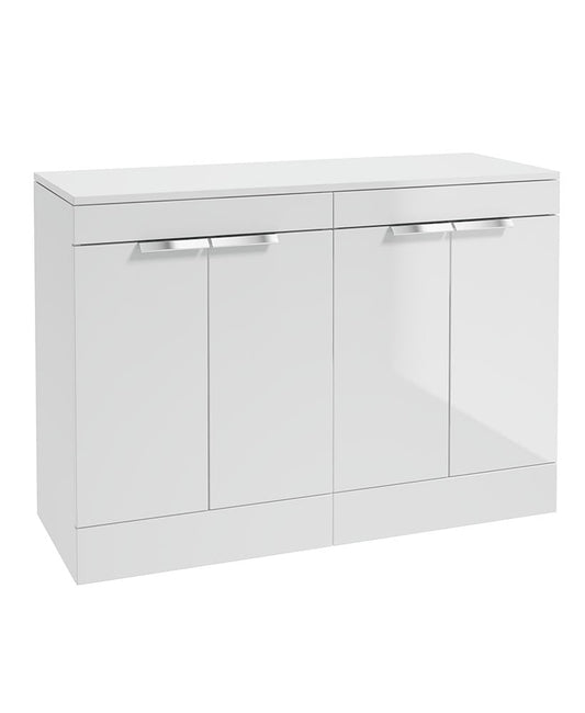 STOCKHOLM Floorstanding Four Door Countertop Vanity Unit