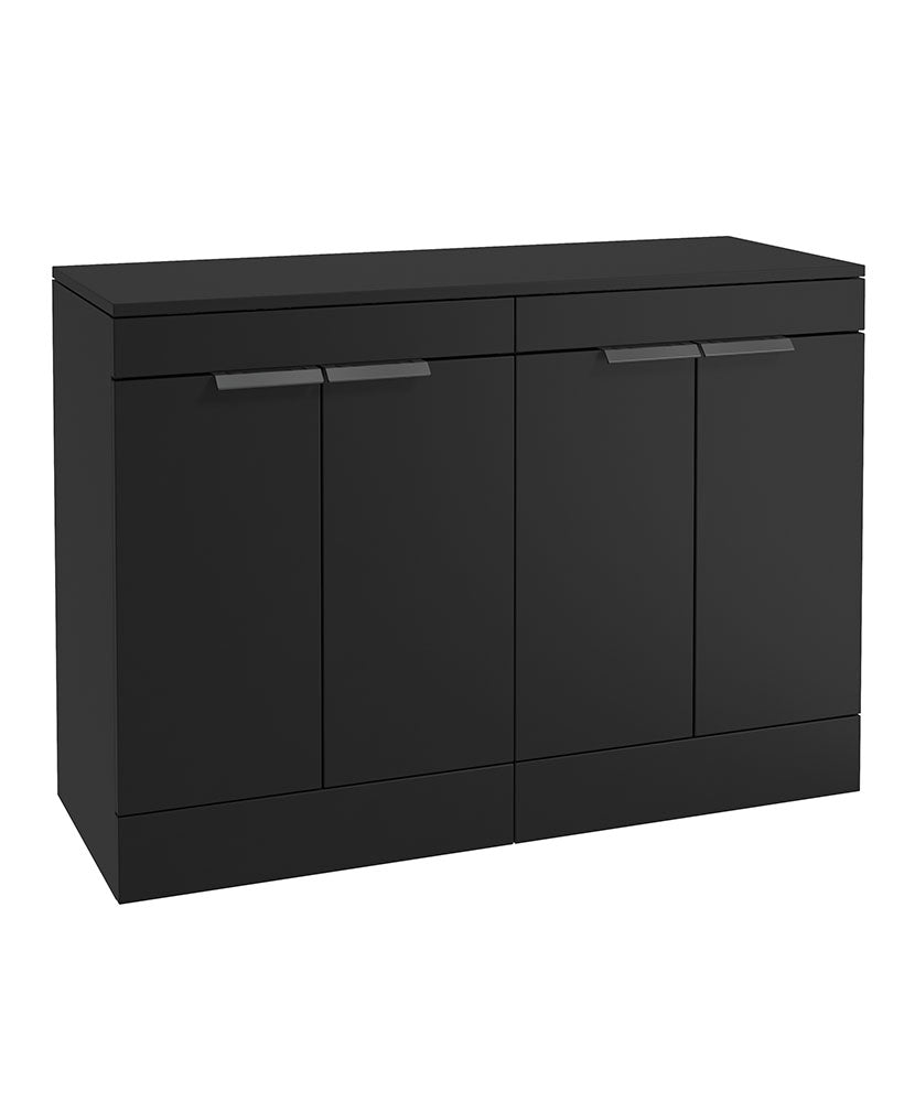 STOCKHOLM Floorstanding Four Door Countertop Vanity Unit