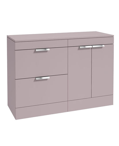 STOCKHOLM Floorstanding Two Drawer/Two Door Countertop Vanity Unit