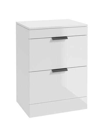 STOCKHOLM Floorstanding Two Drawer Countertop Vanity Unit