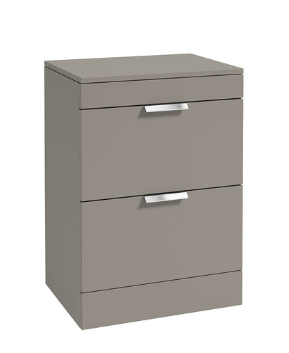 STOCKHOLM Floorstanding Two Drawer Countertop Vanity Unit