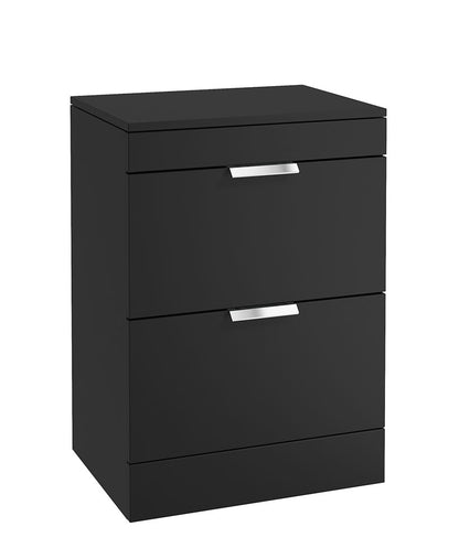 STOCKHOLM Floorstanding Two Drawer Countertop Vanity Unit