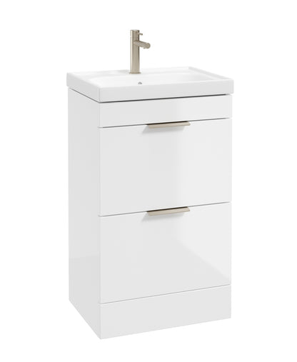 STOCKHOLM Floorstanding Two Drawer Vanity Unit