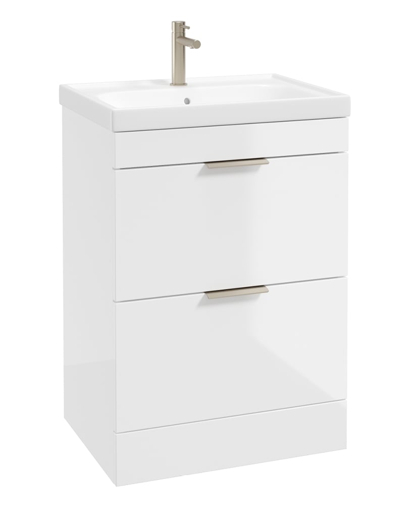 STOCKHOLM Floorstanding Two Drawer Vanity Unit