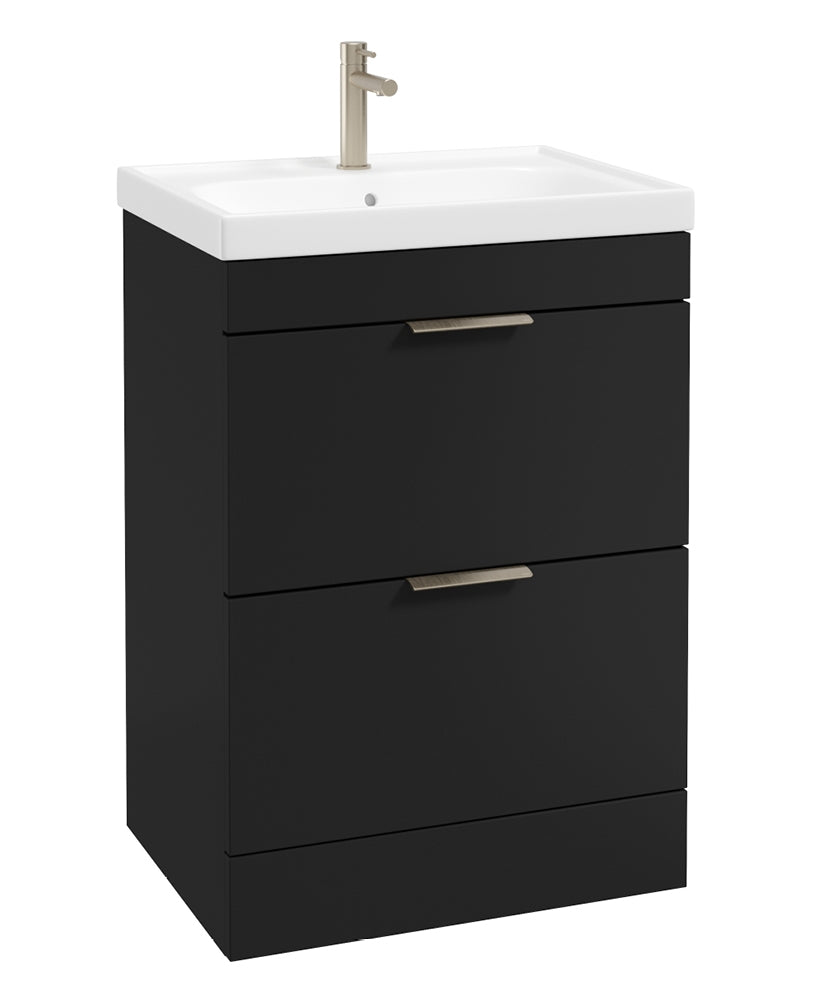 STOCKHOLM Floorstanding Two Drawer Vanity Unit