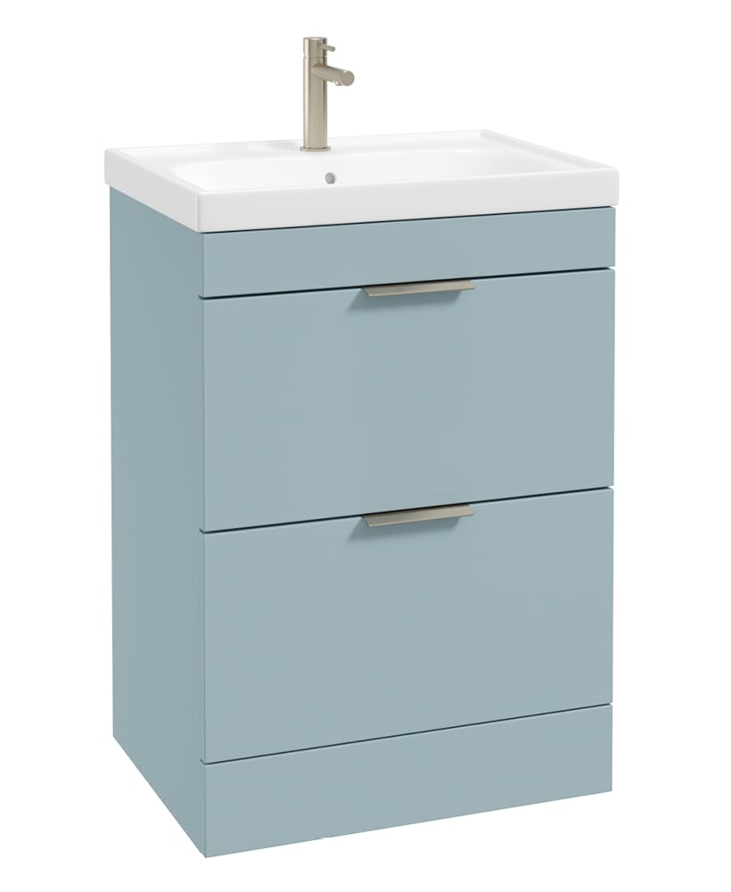 STOCKHOLM Floorstanding Two Drawer Vanity Unit