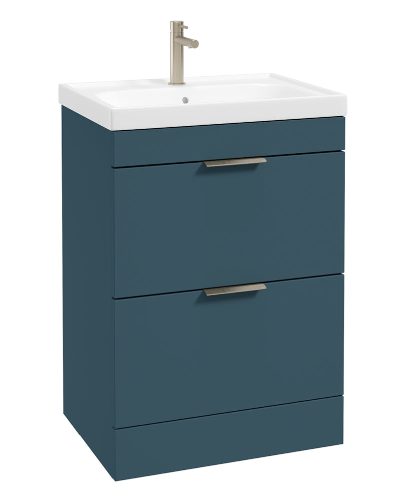 STOCKHOLM Floorstanding Two Drawer Vanity Unit