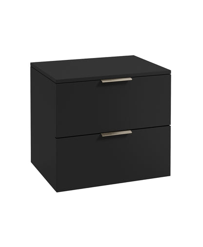 STOCKHOLM Wall Hung Two Drawer Countertop Vanity Unit