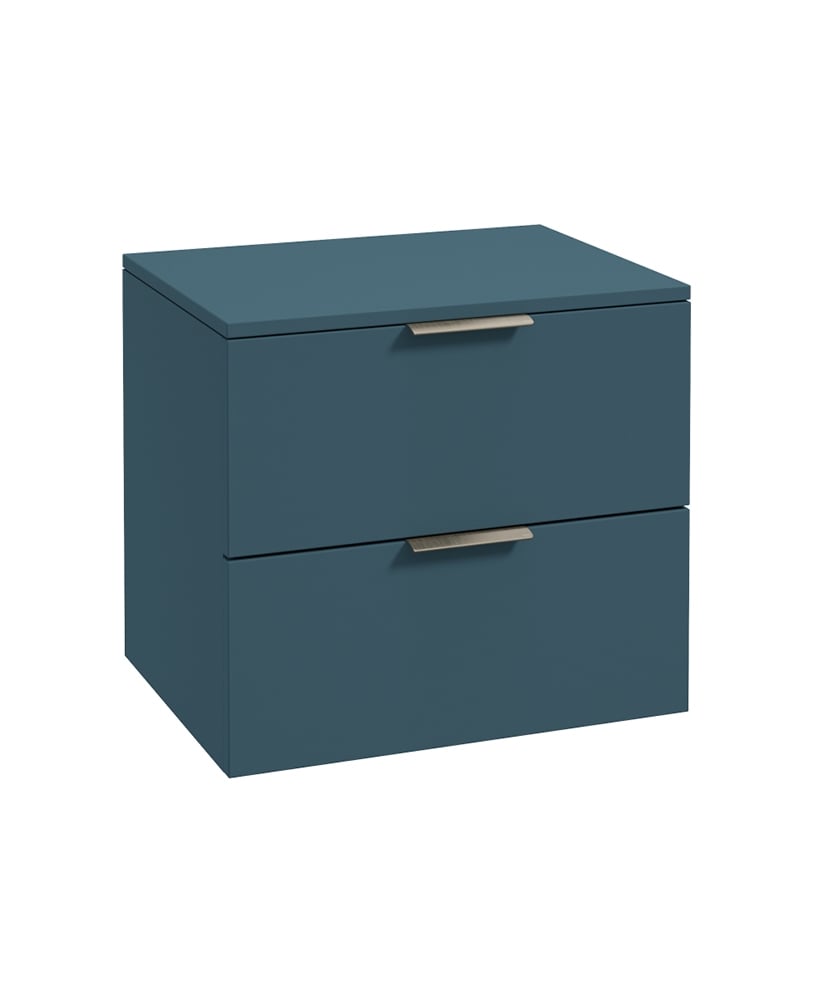 STOCKHOLM Wall Hung Two Drawer Countertop Vanity Unit