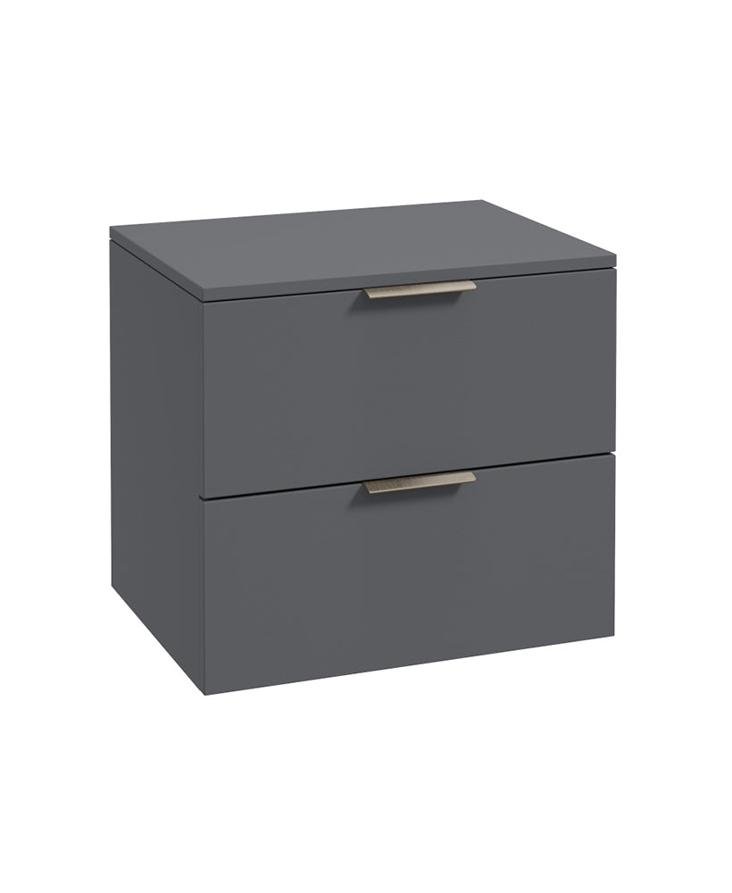 STOCKHOLM Wall Hung Two Drawer Countertop Vanity Unit