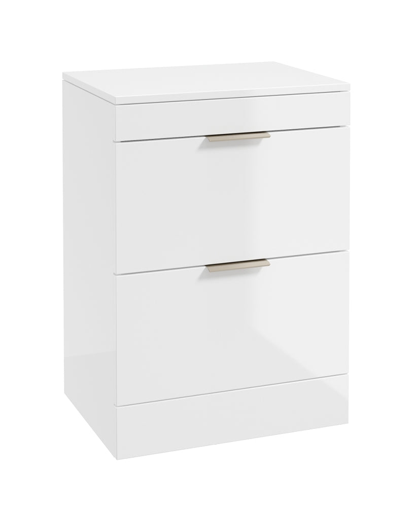 STOCKHOLM Floorstanding Two Drawer Countertop Vanity Unit