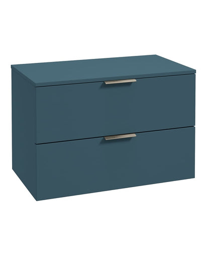 STOCKHOLM Wall Hung Two Drawer Countertop Vanity Unit