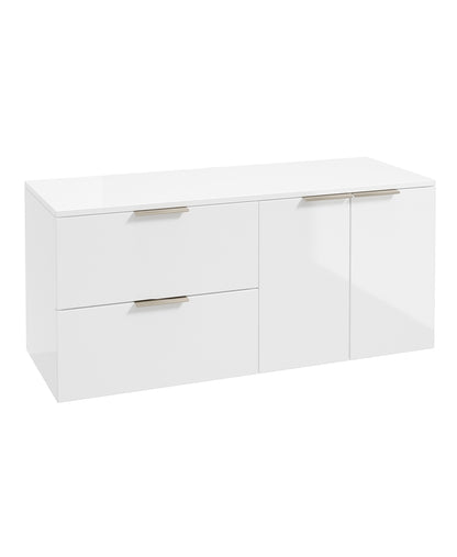 STOCKHOLM Wall Hung Two Drawer/Two Door Countertop Vanity Unit