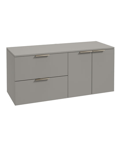 STOCKHOLM Wall Hung Two Drawer/Two Door Countertop Vanity Unit