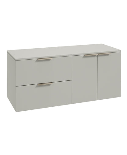 STOCKHOLM Wall Hung Two Drawer/Two Door Countertop Vanity Unit