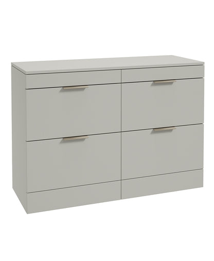 STOCKHOLM Wall Hung Four Drawer Countertop Vanity Unit