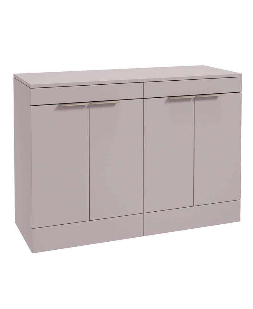 STOCKHOLM Floorstanding Four Door Countertop Vanity Unit