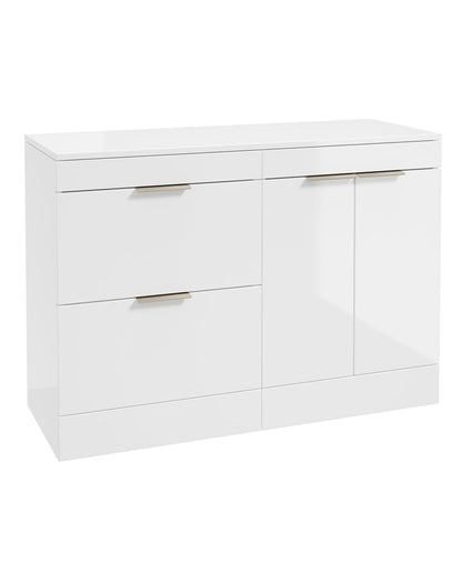 STOCKHOLM Floorstanding Two Drawer/Two Door Countertop Vanity Unit