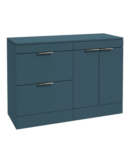 STOCKHOLM Floorstanding Two Drawer/Two Door Countertop Vanity Unit