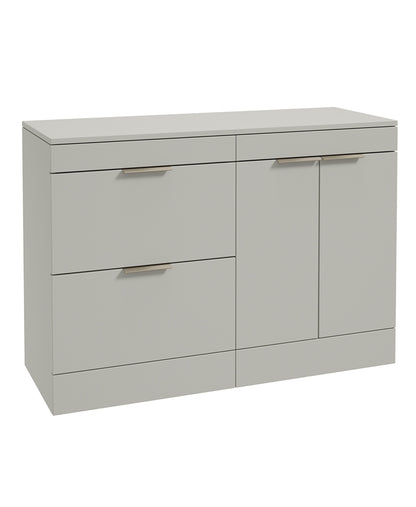 STOCKHOLM Floorstanding Two Drawer/Two Door Countertop Vanity Unit