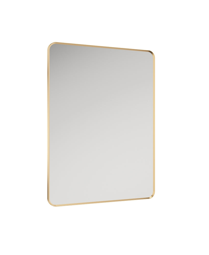 ASTRID Nonilluminated Metal Frame Rectangle Mirror