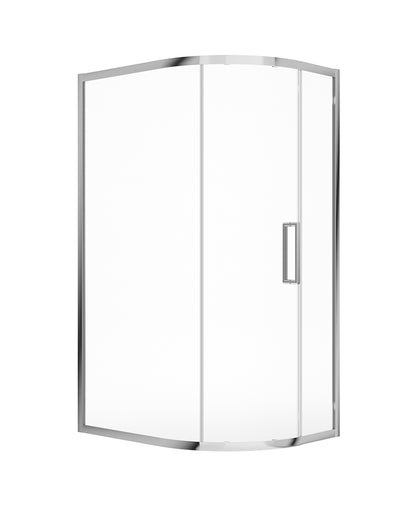 ASPECT 8mm Offset Quadrant Single Door Shower Door