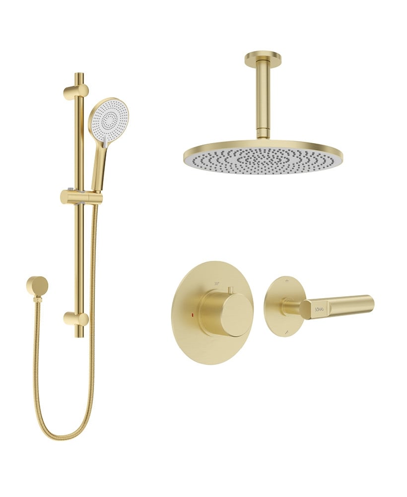 HAKK Thermostatic Shower Set 1 with Ceiling Arm