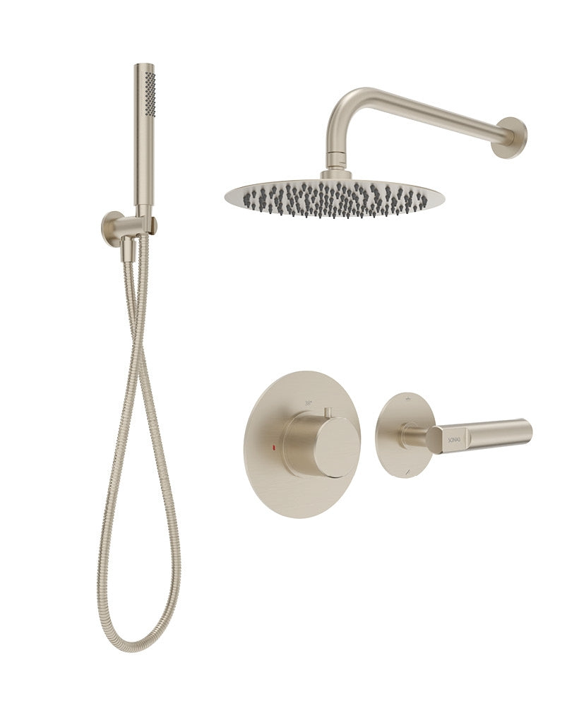 HAKK Thermostatic Shower Set 2 with Wall Arm