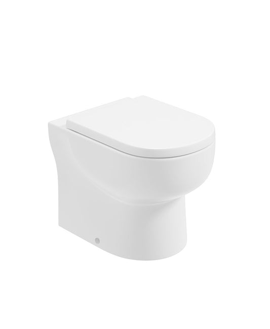 VIA Rimless Back To Wall WC & Delta Soft Close Seat