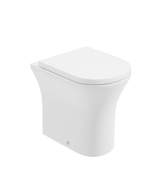 PEÑA Rimless Back to Wall WC & Delta Soft Close Seat