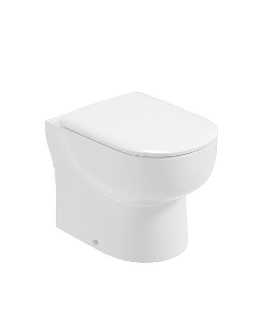 VIA Rimless Back To Wall WC & Sequence Soft Close Seat