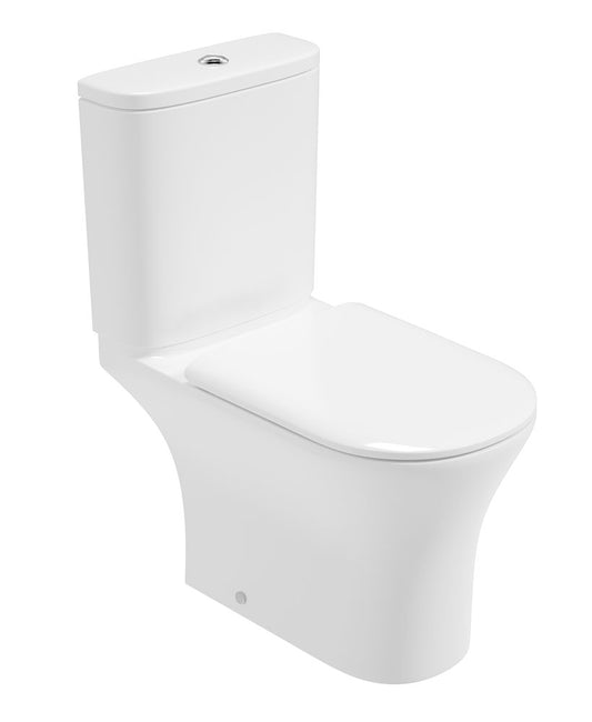 PEÑA Rimless Open Back Close Coupled WC & Sequence Close Seat