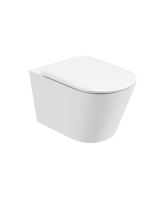 REFLECTIONS Rimless Wall Hung WC & Sequence Soft Close Seat