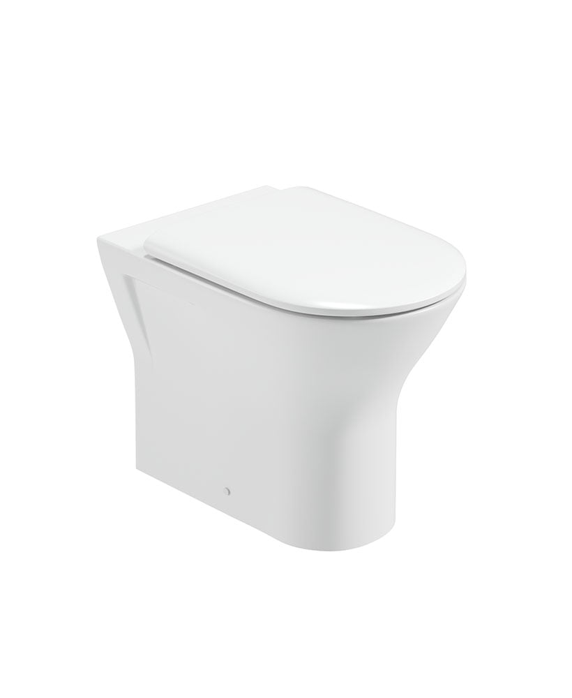 SCALA Rimless Comfort Height Back to Wall WC & Sequence Soft Close Seat