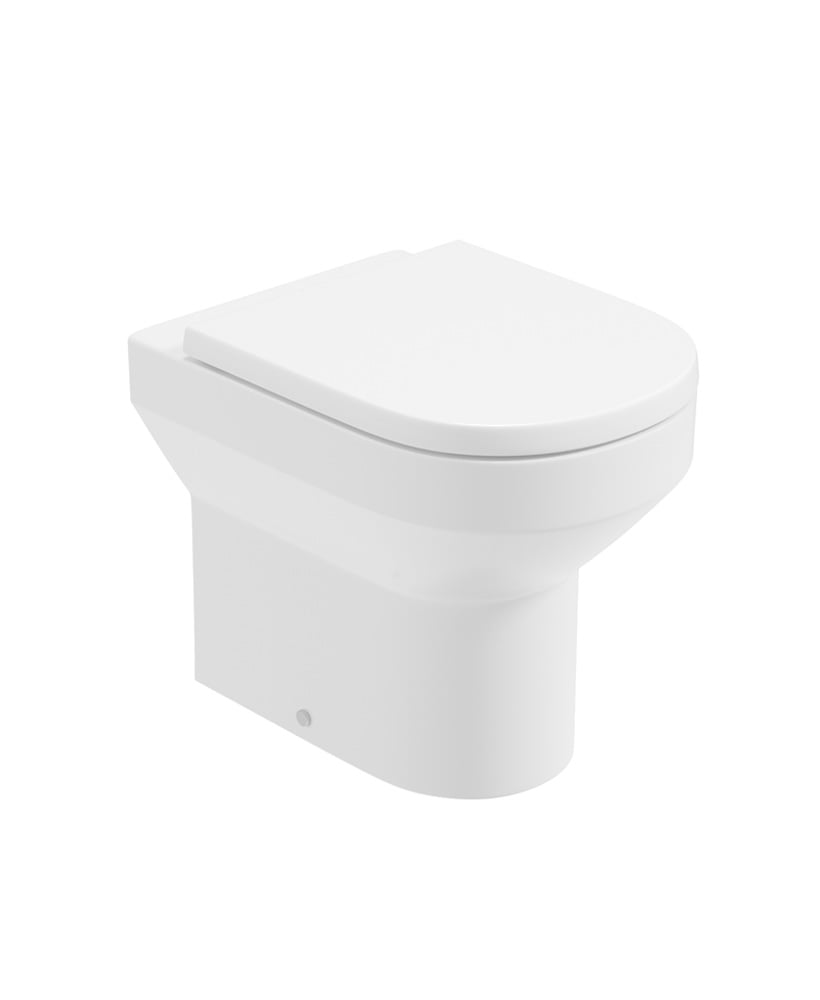 Base Rimless Back to Wall WC & Soft Close Seat Seat