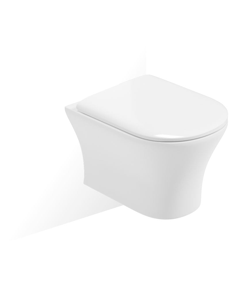 PEÑA Rimless Wall Hung WC & Sequence Soft Close Seat