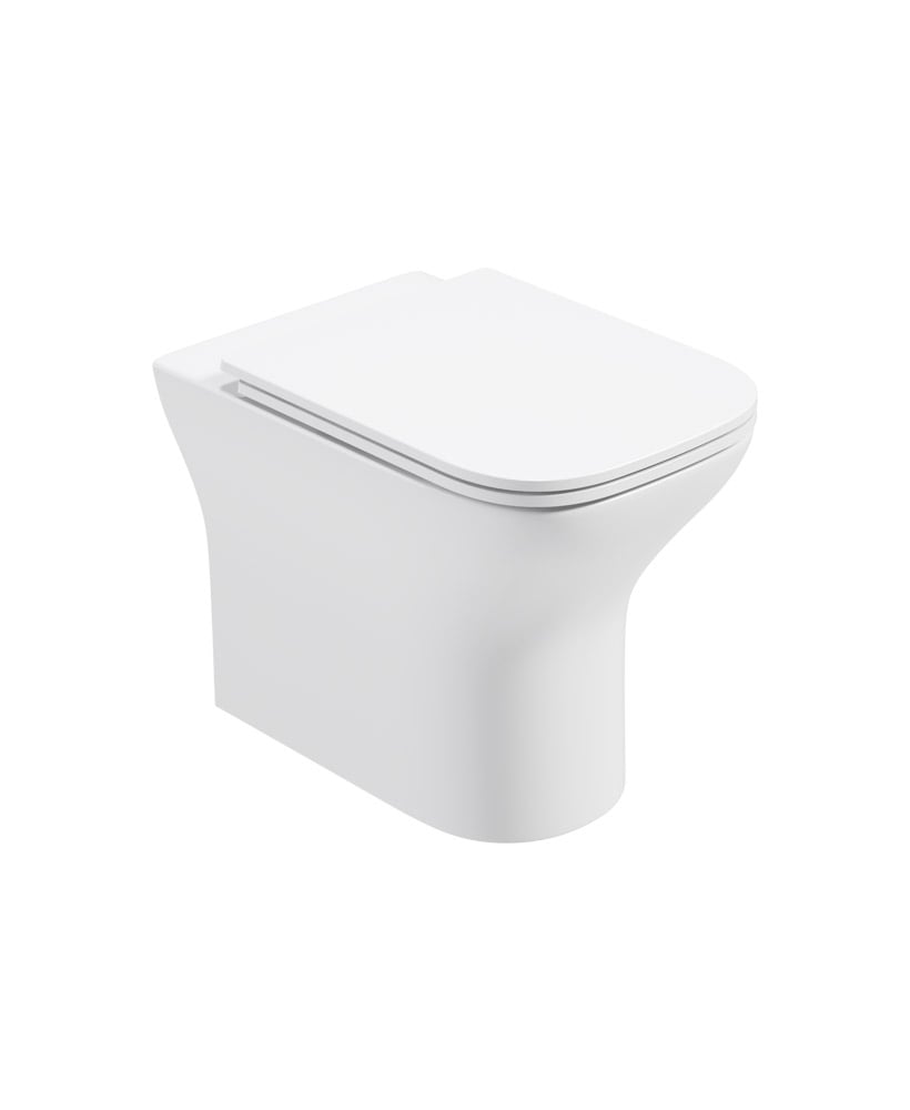 PEÑA Rimless Back to Wall WC & Sequence Slim Soft Close Seat