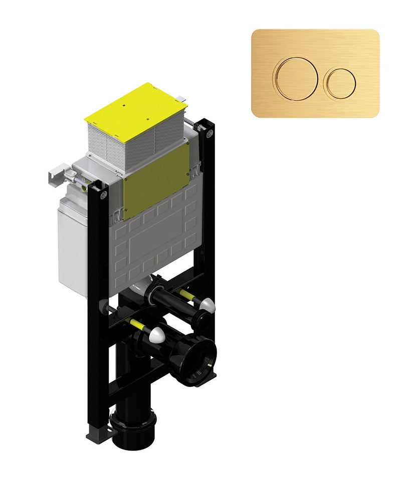 Small Fastfix Frame for Wall Hung WC Circle Fascia Plate