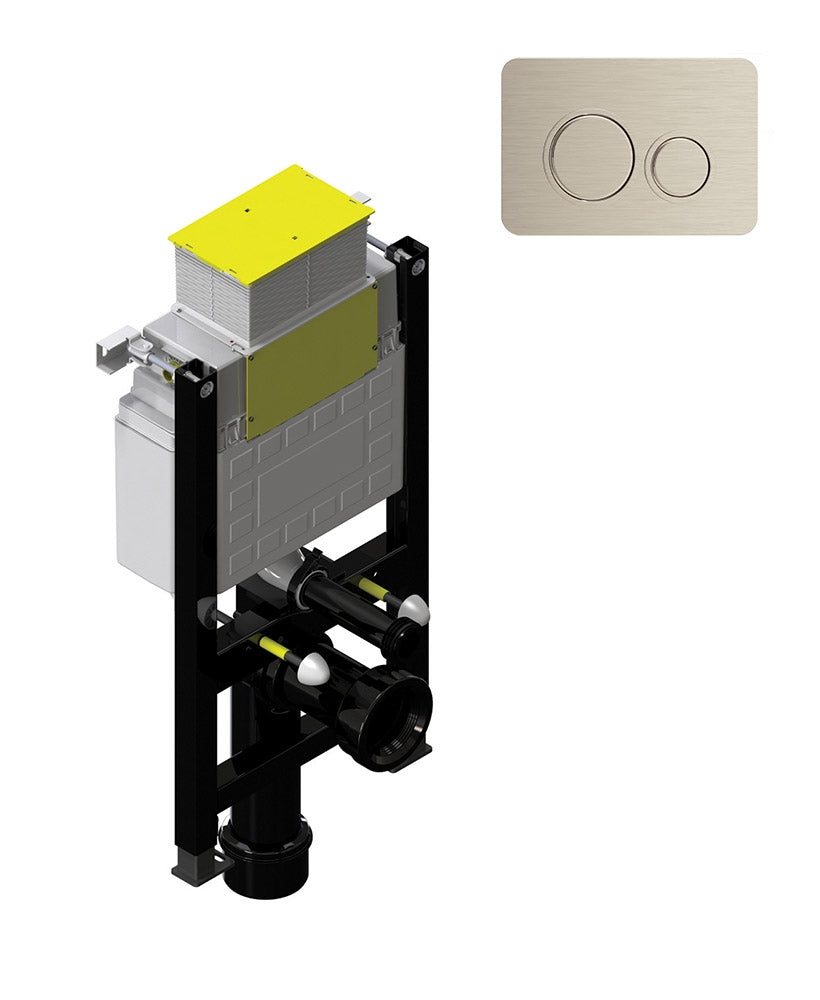 Small Fastfix Frame for Wall Hung WC Circle Fascia Plate