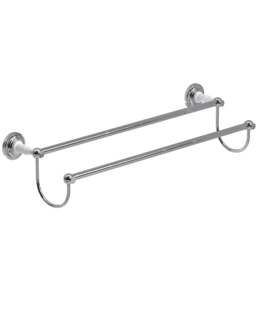 WESTBURY Traditional Double Towel Rail Chrome